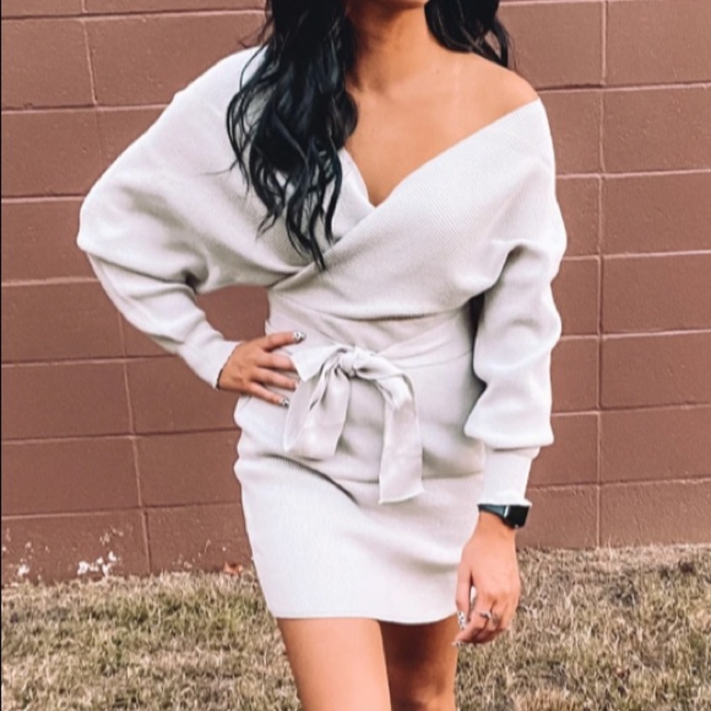 Sweater dress